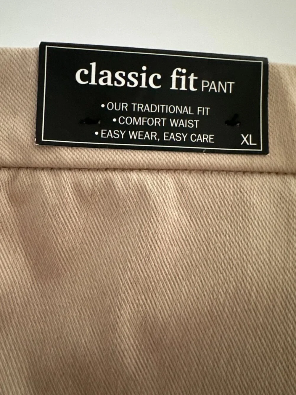 Alfred Dunner Classic Fit Beige Ankle Pants XL Pull On Comfort Stretch
